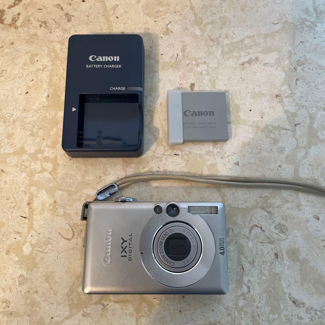【美品・動作確認済】Canon IXY DIGITAL 50 シルバー コンデジ