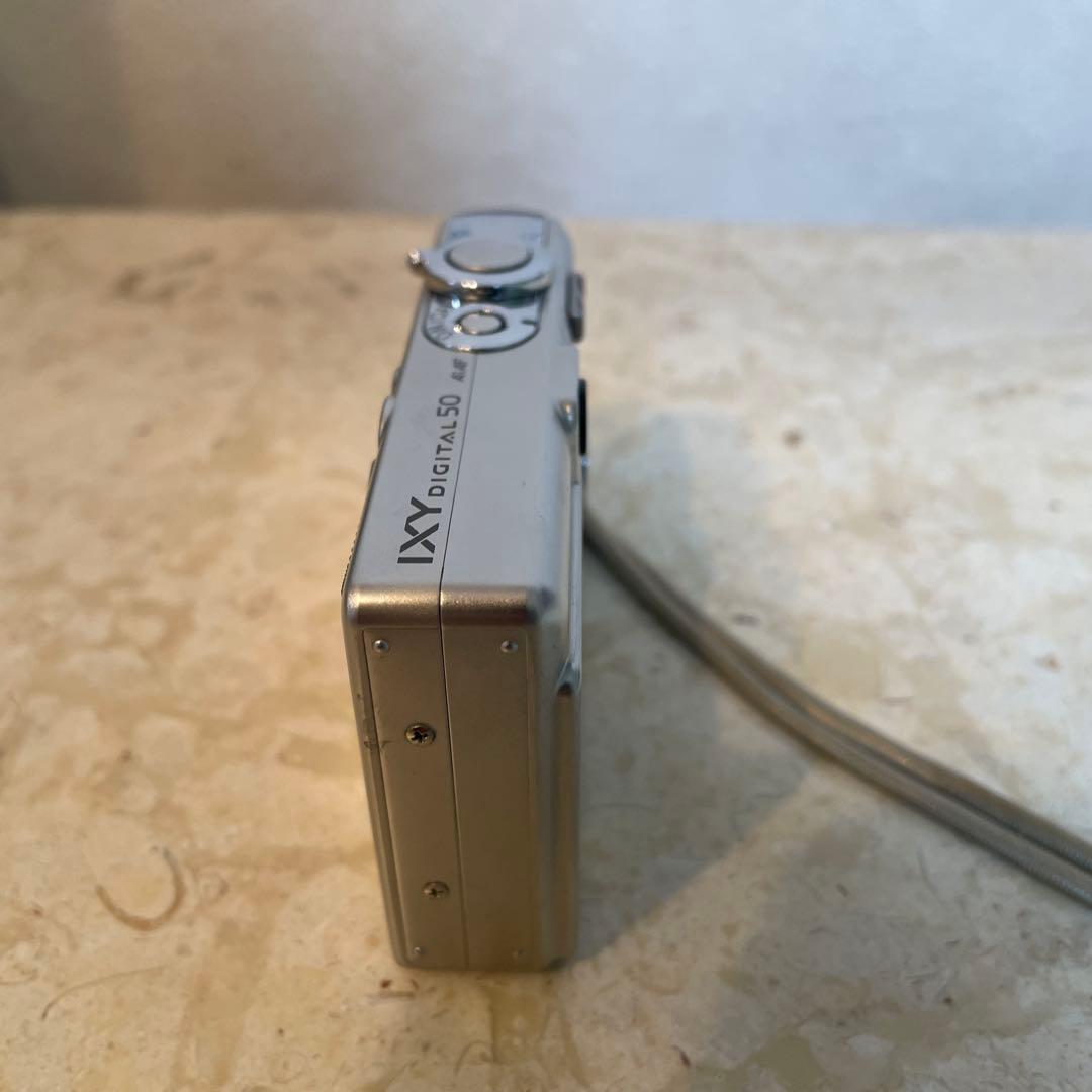 【美品・動作確認済】Canon IXY DIGITAL 50 シルバー コンデジ