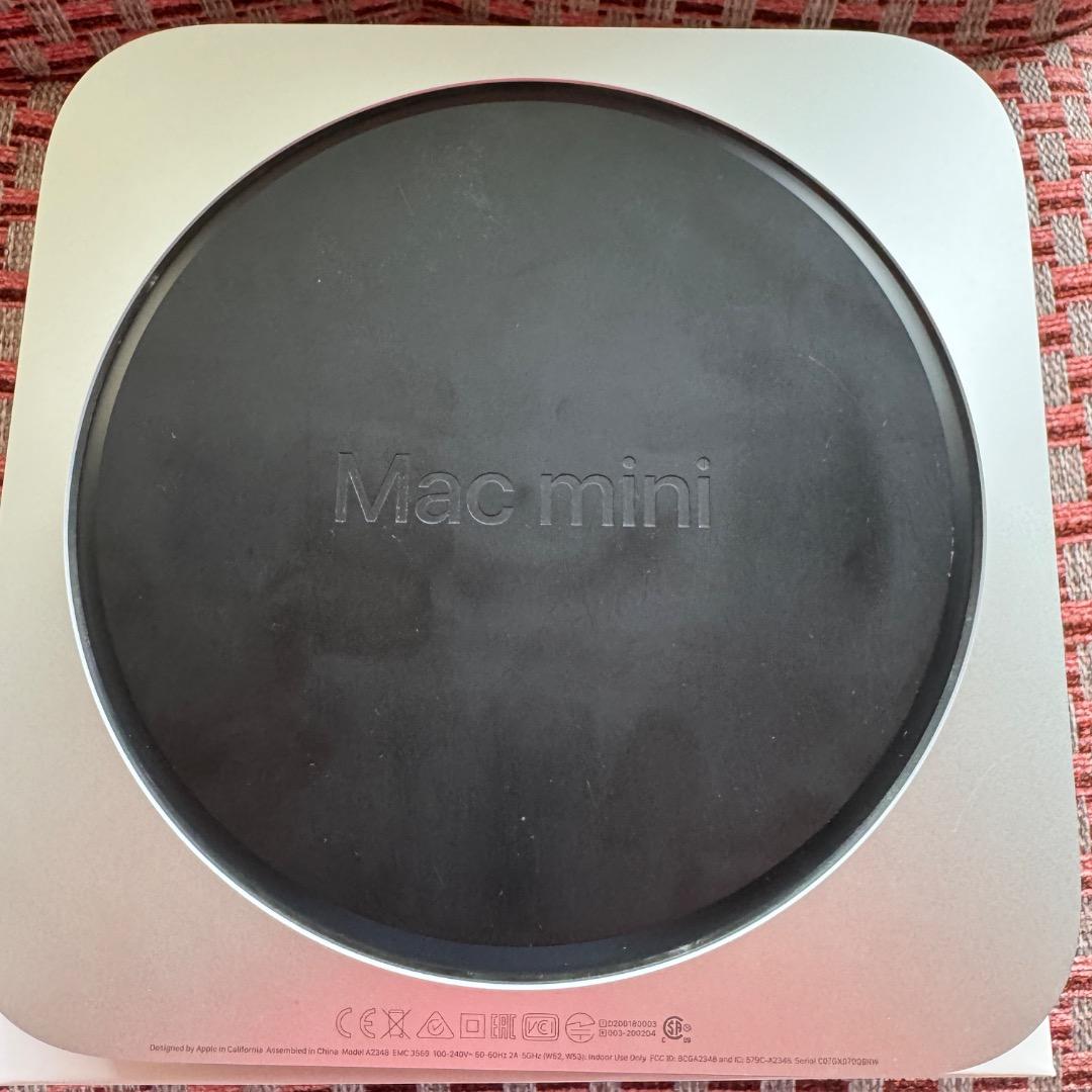Macデスクトップ Apple Mac mini (M1 8GB/ 512 GB SSD)