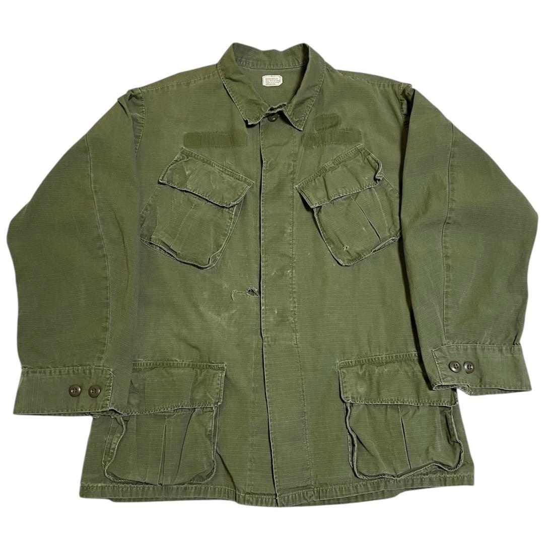 70s US ARMY ジャングルファティーグ 4th リップストップ