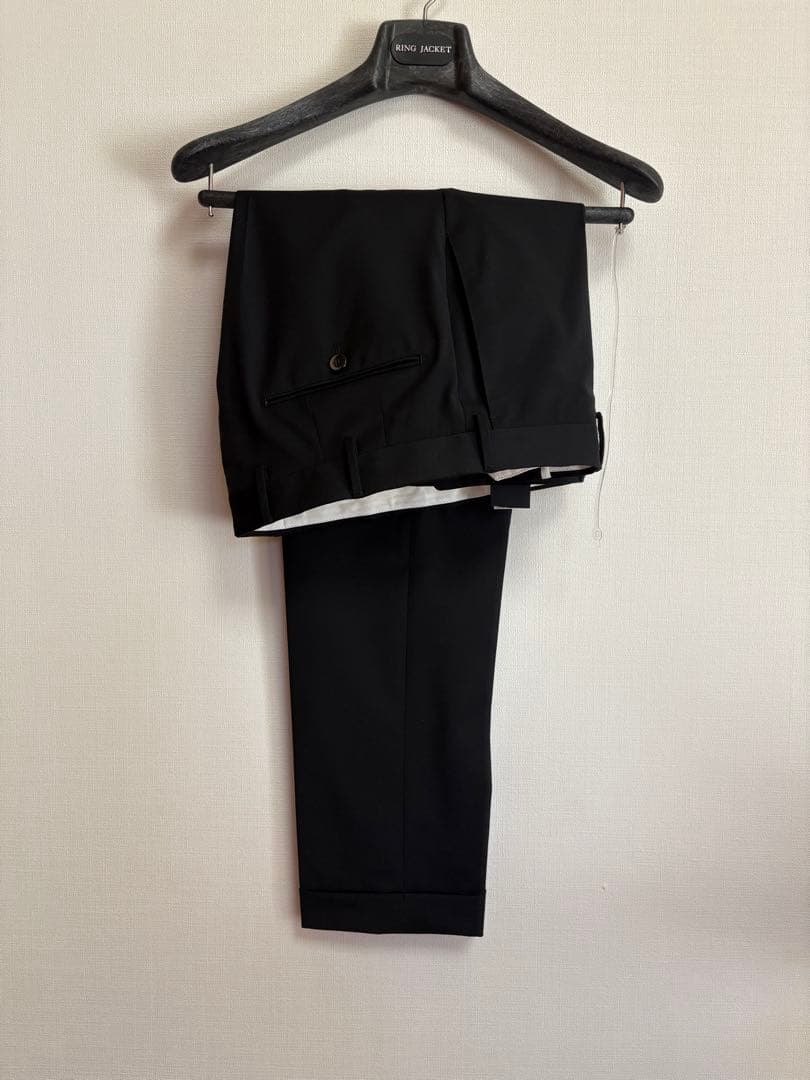 【美品】PT TORINO スーパースリムフィット ウォッシャブルウール 48