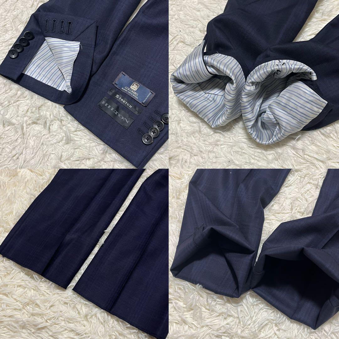✨新品✨ HILTON ビジネス スーツ イタリア高級生地 Super130's