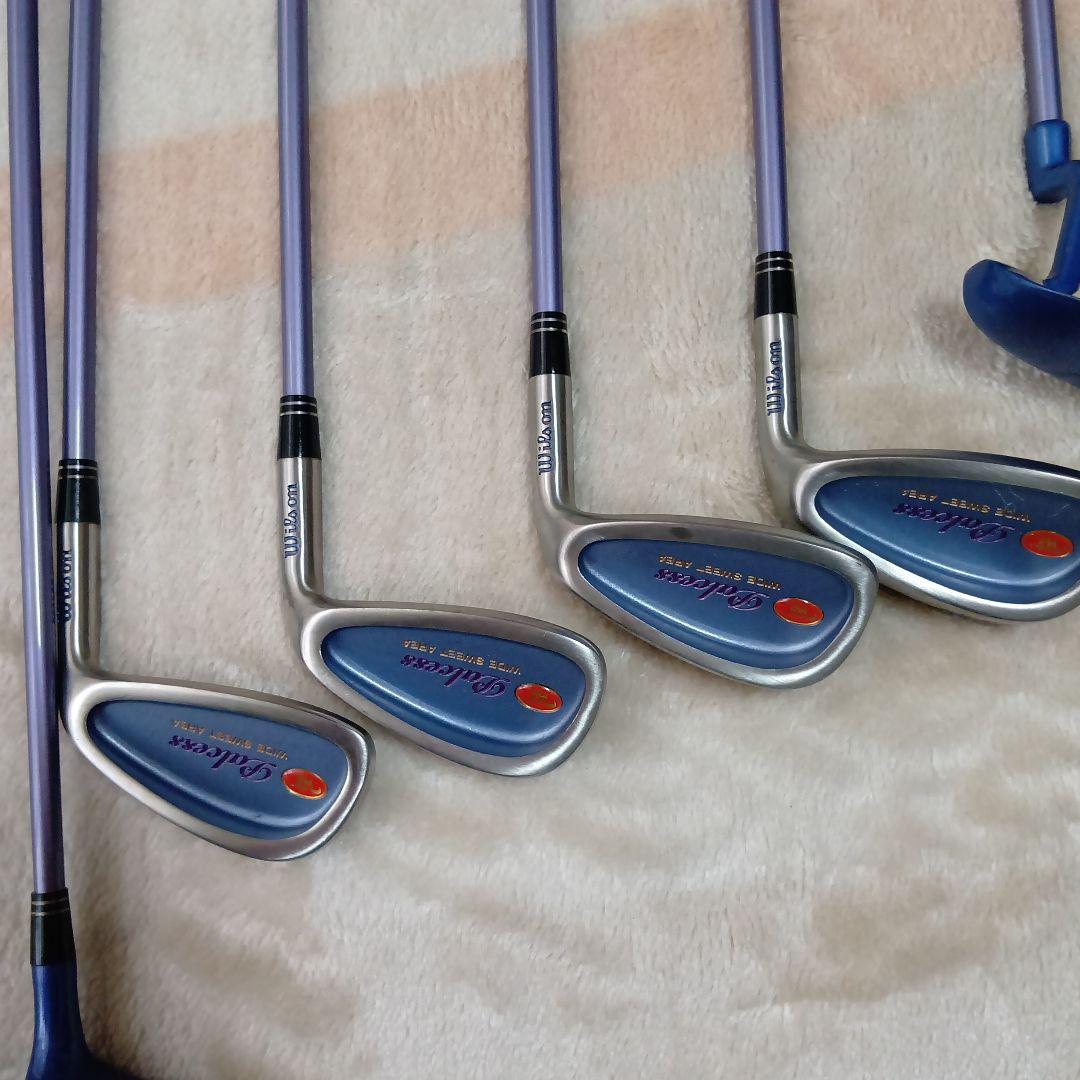 ゴルフクラブ×7本 Palcess CARBON FLEX-L byWilson
