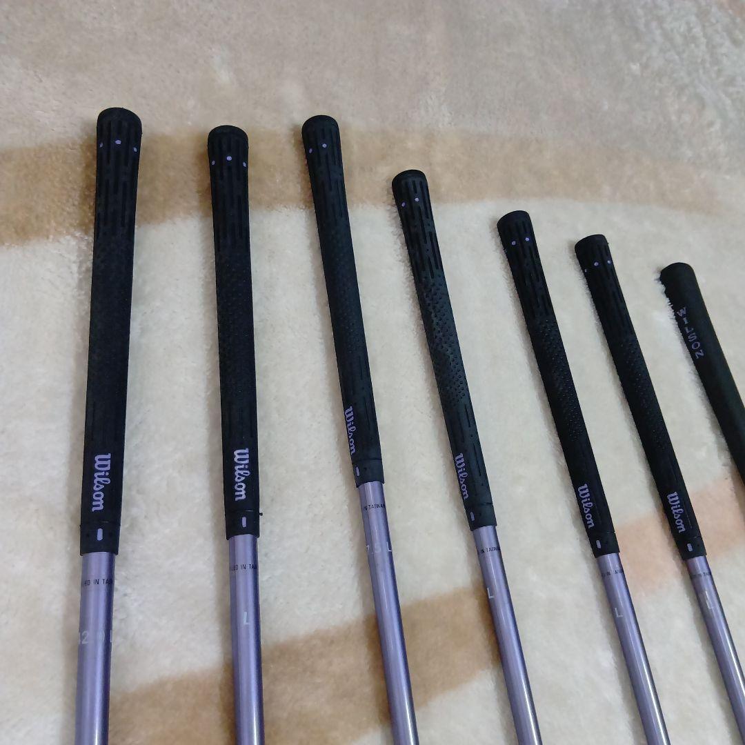 ゴルフクラブ×7本 Palcess CARBON FLEX-L byWilson