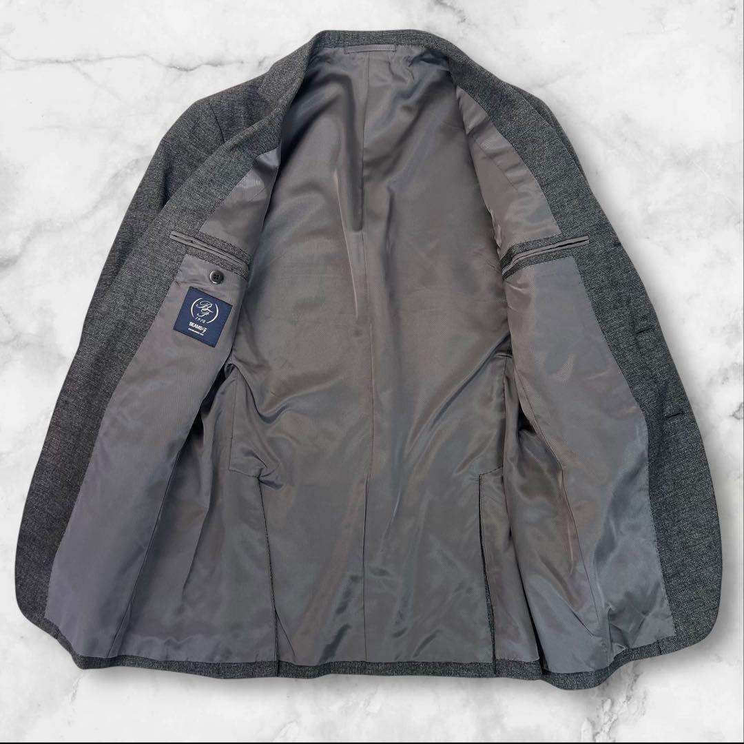 定価約10万 極美品 BEAMS F 3B段返 テーラードジャケット 44/S