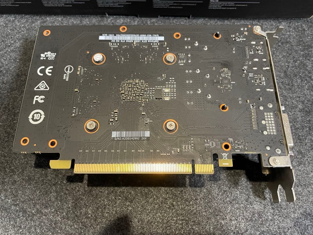 MSI GTX 1650 グラフィックボード　GPU