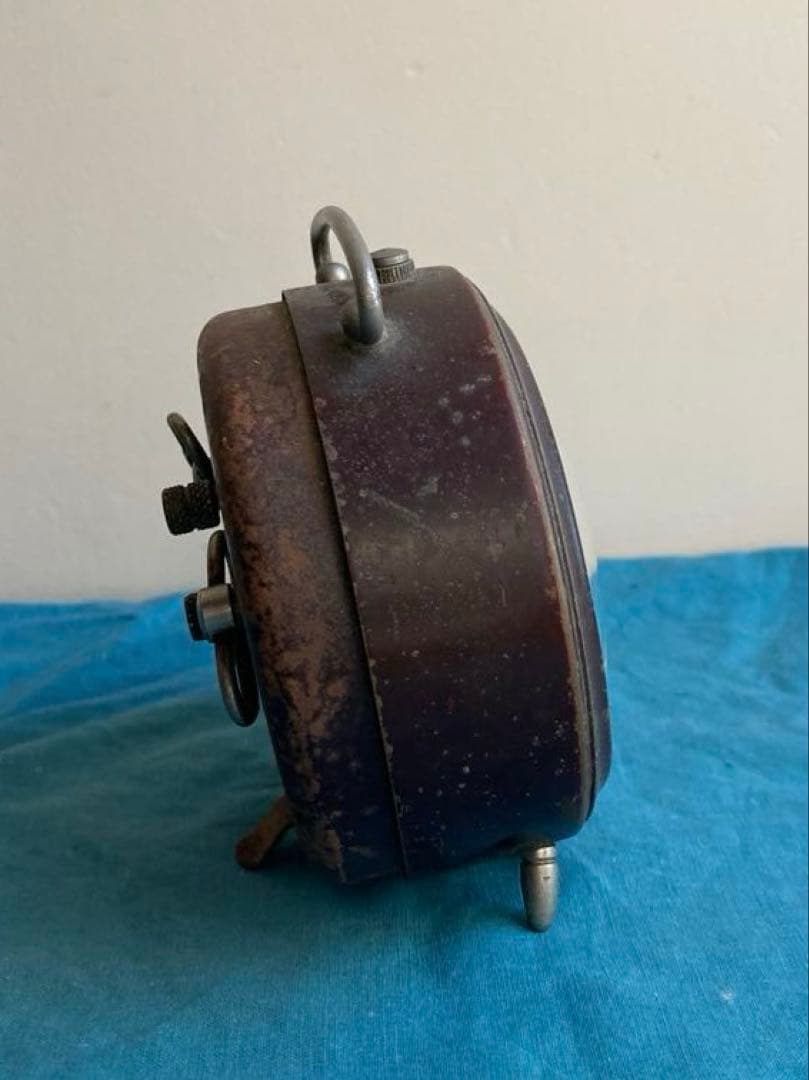 アンティーク　フランス　JAZ 目覚まし時計　稼働品