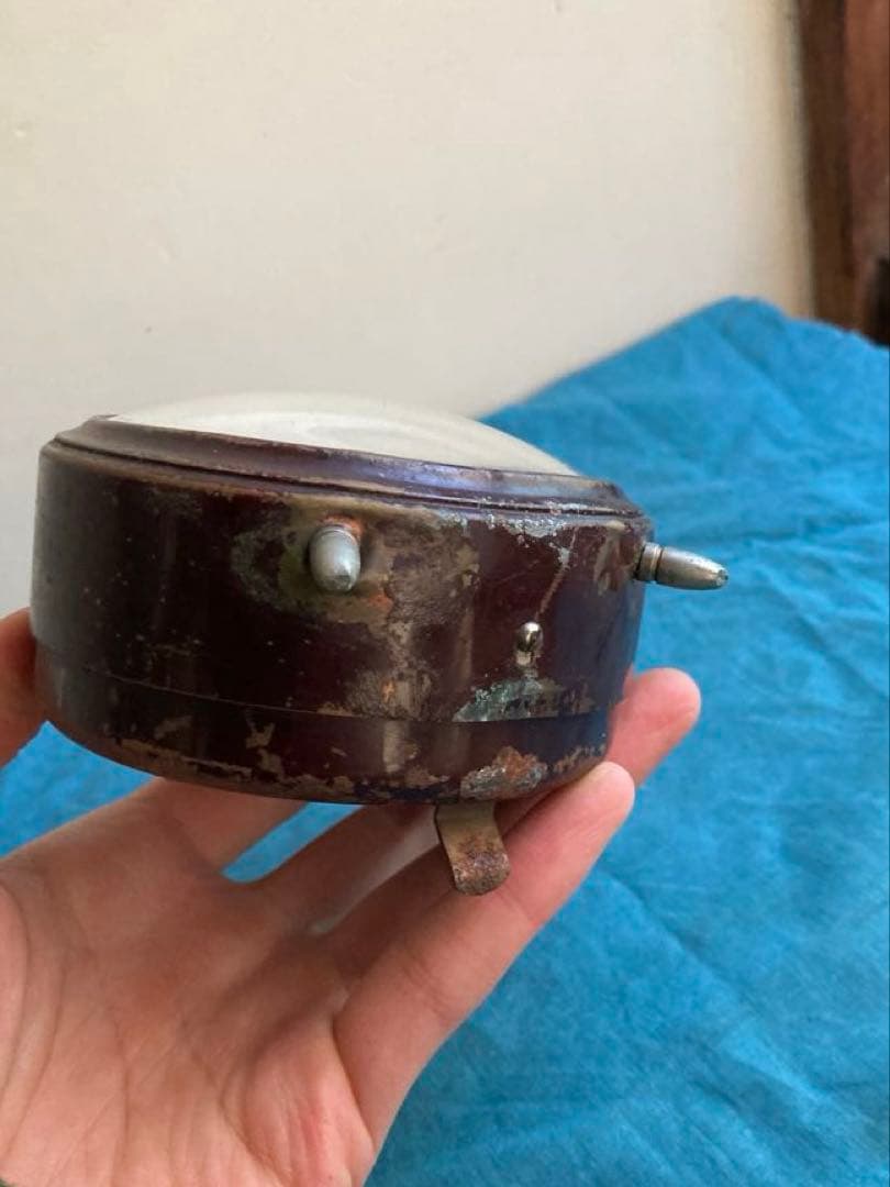 アンティーク　フランス　JAZ 目覚まし時計　稼働品