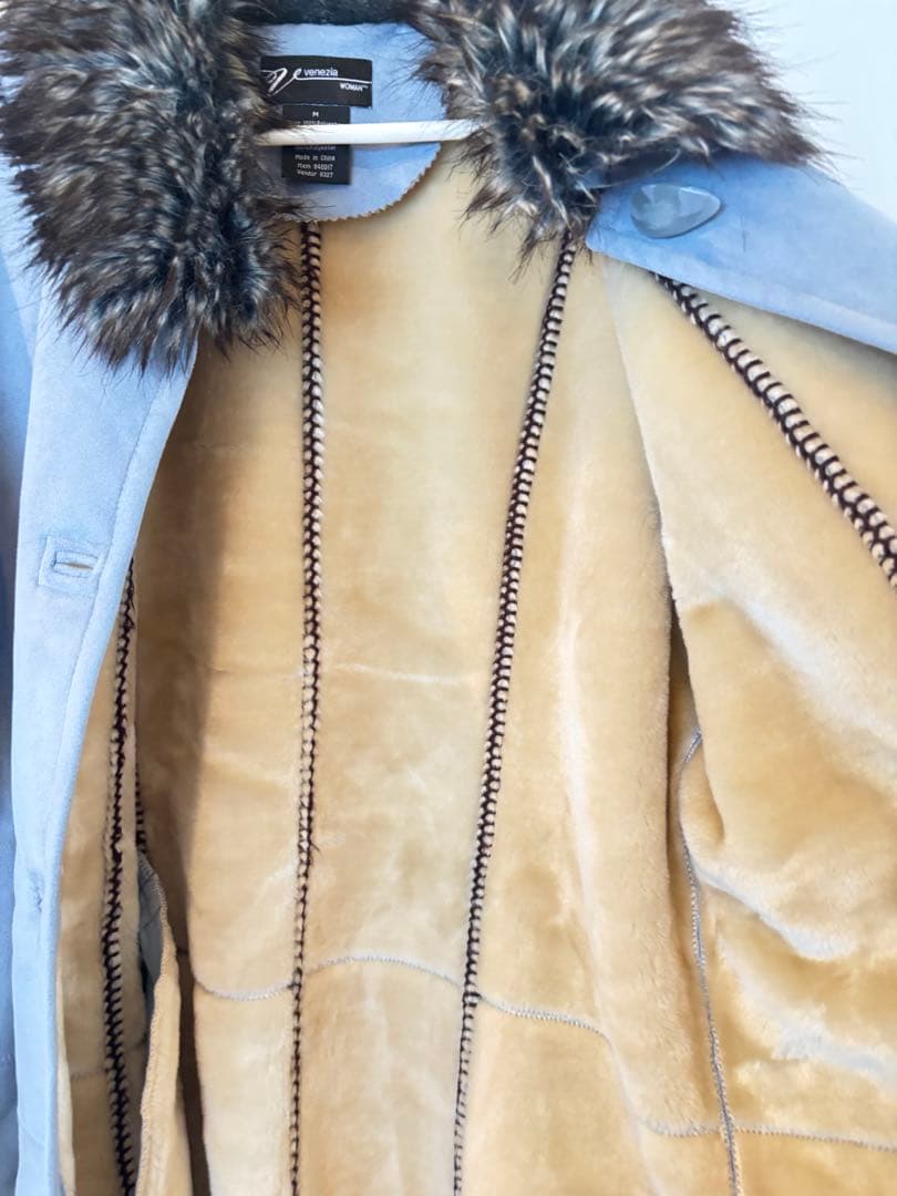 最終セール‼️venezia レディース ファーコート