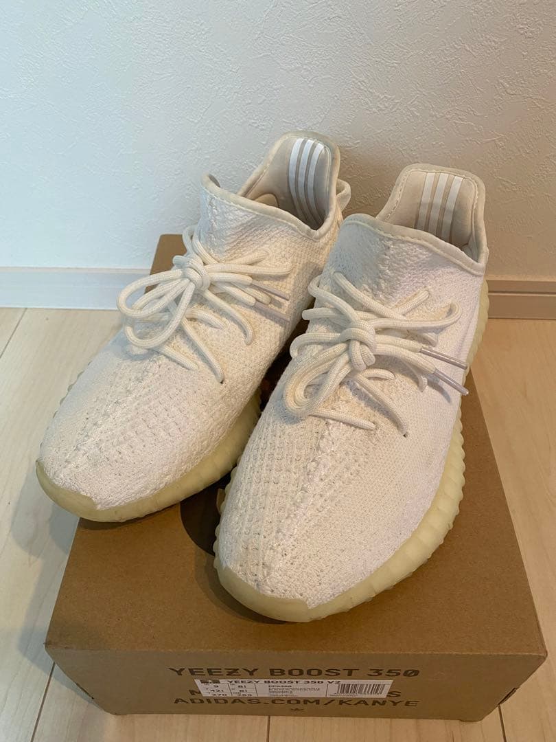 アディダス イージーブースト350 V2 クリーム ホワイト インファント I