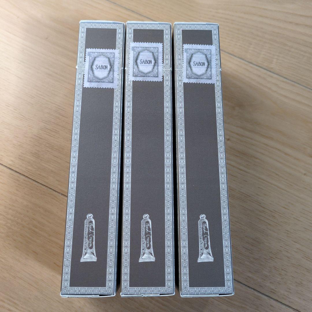 SABONハンドクリーム　ジェントルマン 50ml3本セット