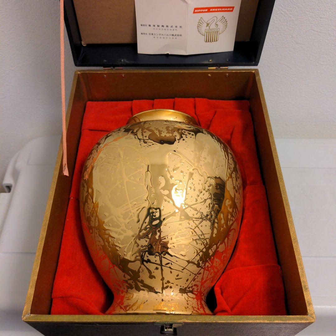 み*ん様 ナルミ　総金彩　花瓶　壺　フラワーベース　花入　花器　インテリア