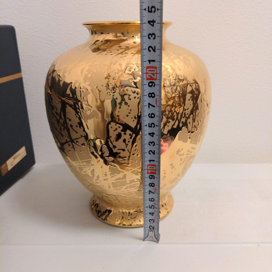 み*ん様 ナルミ　総金彩　花瓶　壺　フラワーベース　花入　花器　インテリア