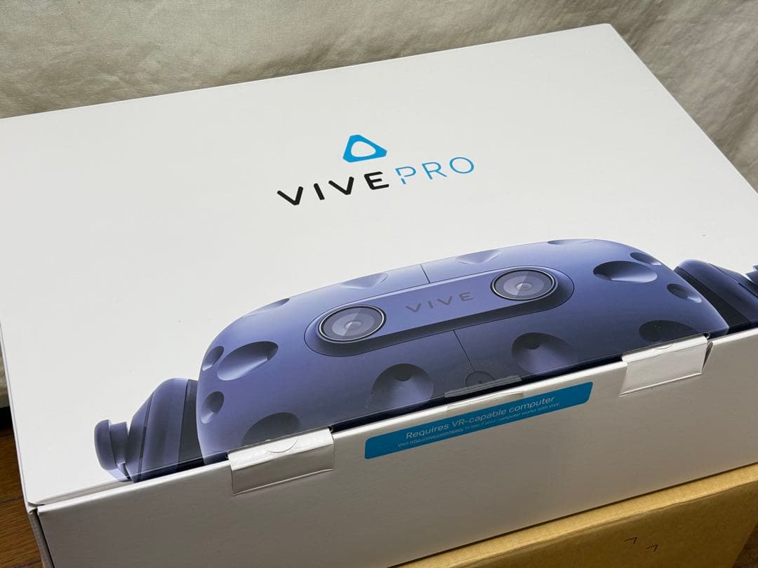 HTC VIVE PRO（ベースステーション2.0×2、互換非フレネルレンズ）