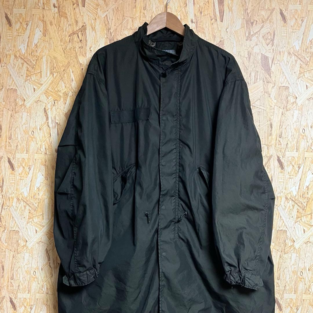 r*1様 U.S.ARMY M65 フィッシュテールパーカ 黒染め 米軍実物 モ