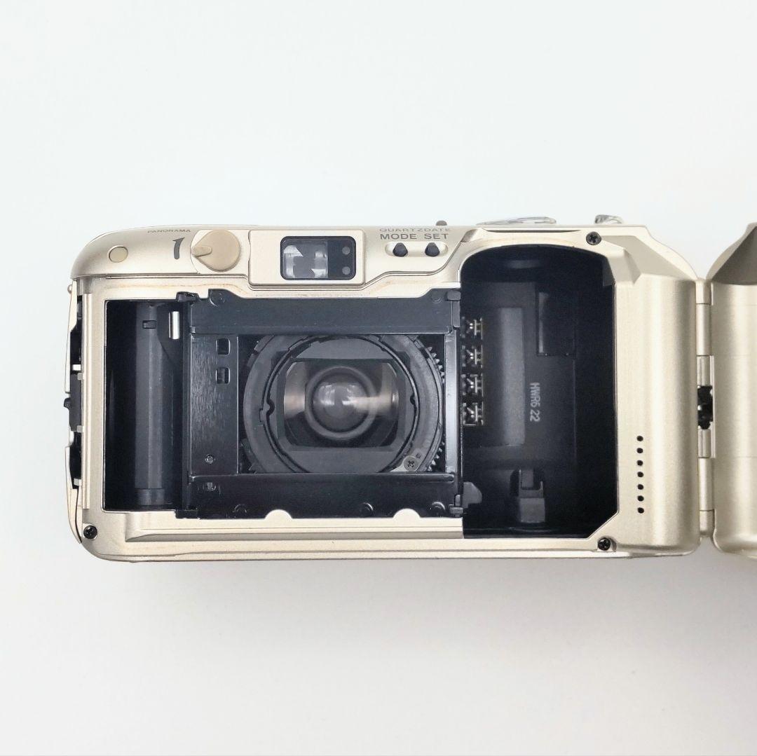 完動品◆極美品【青が綺麗なエモい写り】人気機種OLYMPUS μ-Ⅱ Zoom