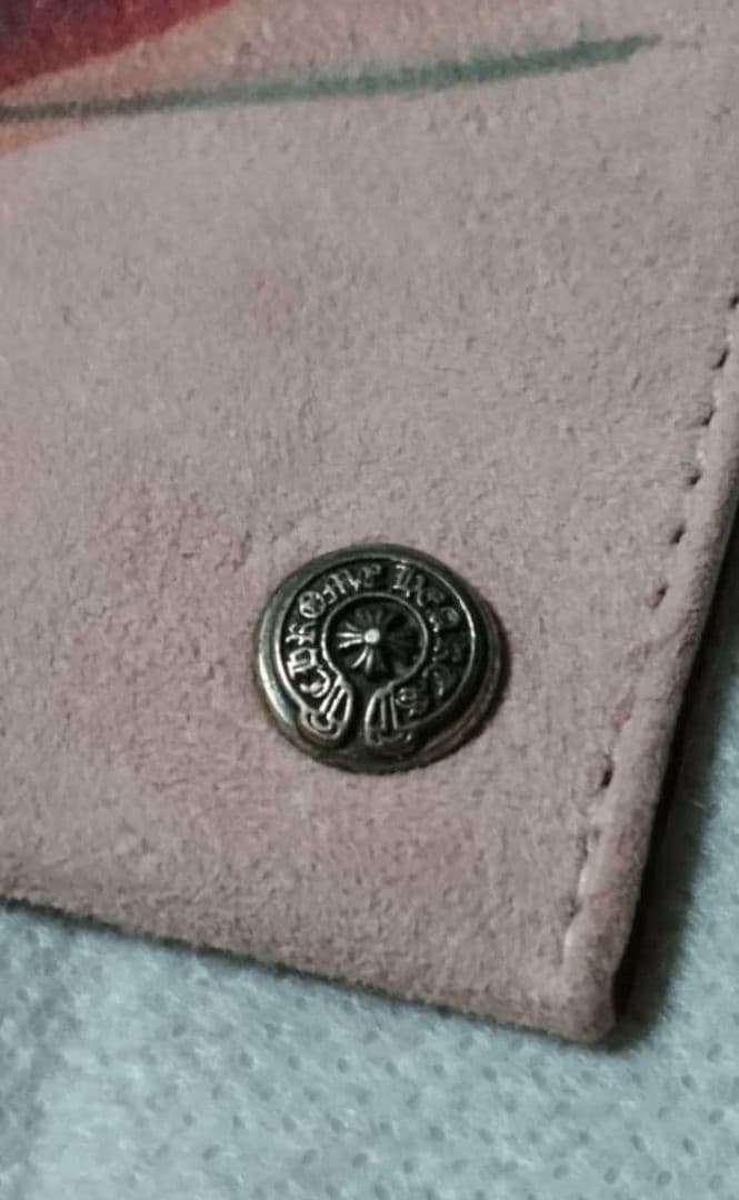 W*ル様 クロムハーツ ノベルティー 非売品 スウェード ポーチ