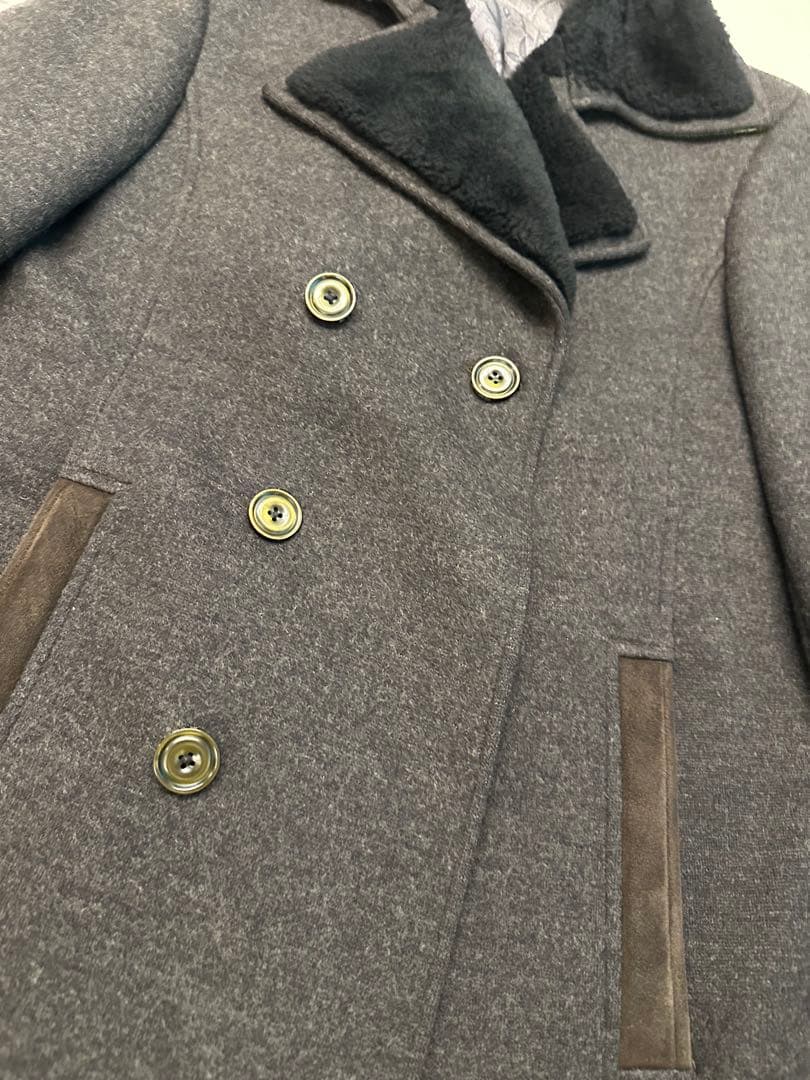 ETRO エトロ コート　ロングコート グレー　サイズ48