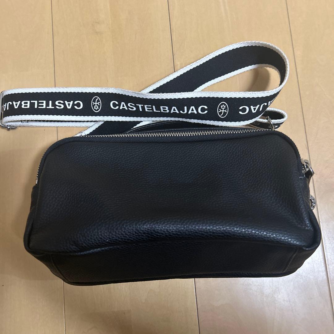 カステルバジャック ハロゲン ミニショルダーバッグ ブラック