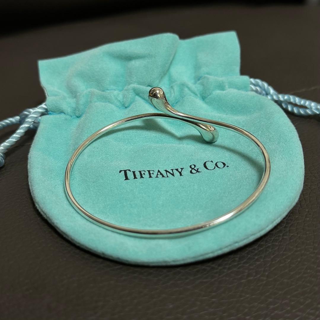 Tiffany エルサ ペレッティ ティアドロップ バングル ティファニー