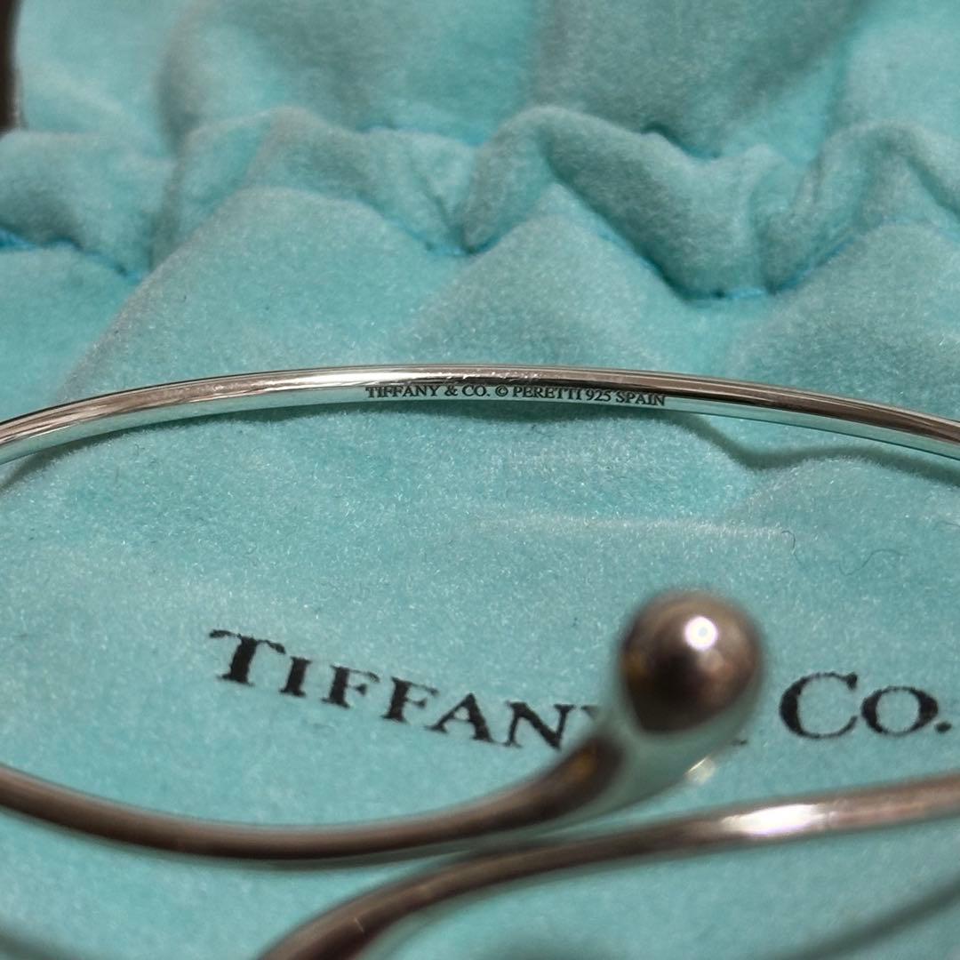 Tiffany エルサ ペレッティ ティアドロップ バングル ティファニー
