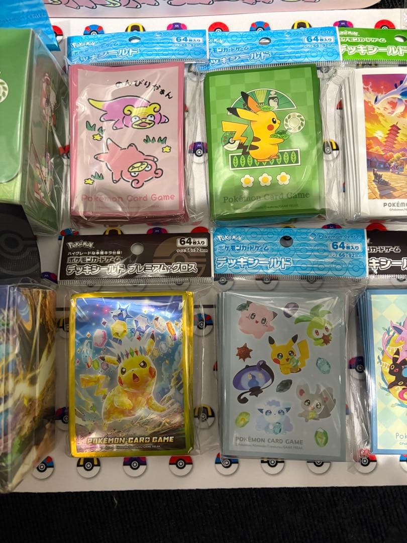 ポケモンカード デッキシールド・デッキケース・プレイマット サプライ まとめ売り