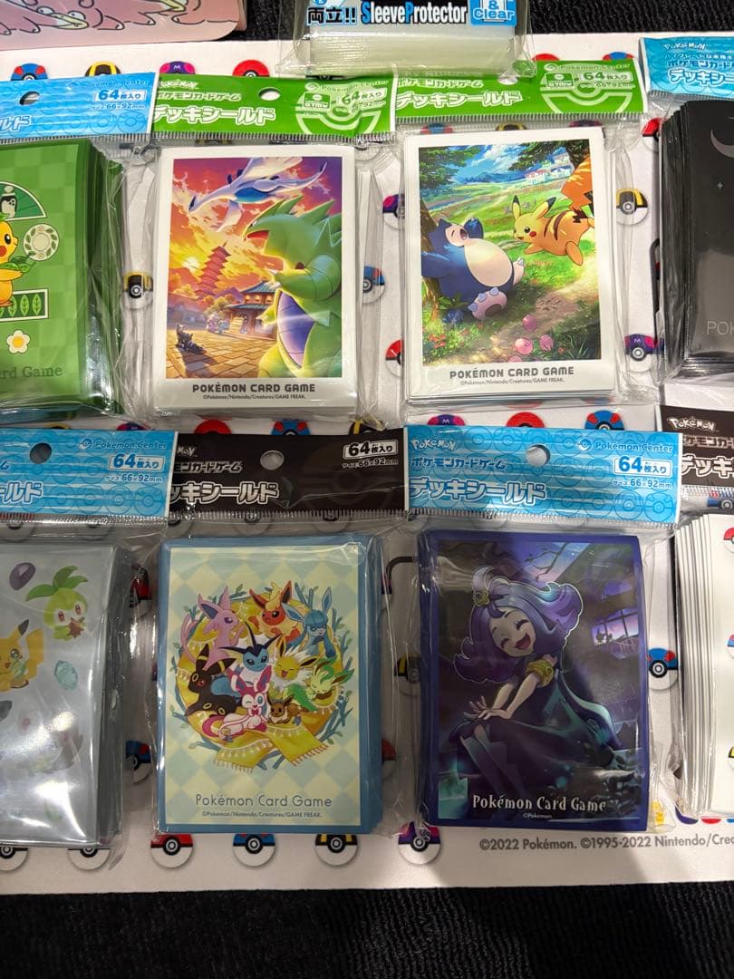 ポケモンカード デッキシールド・デッキケース・プレイマット サプライ まとめ売り