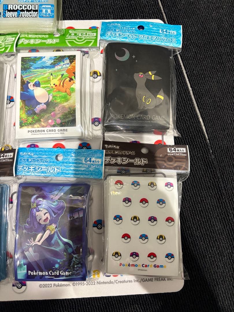 ポケモンカード デッキシールド・デッキケース・プレイマット サプライ まとめ売り