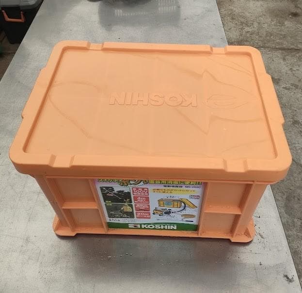 た*う様 MS-252C★少使用　電動噴霧器KOSHIN工進 ガーデンスプレーヤ