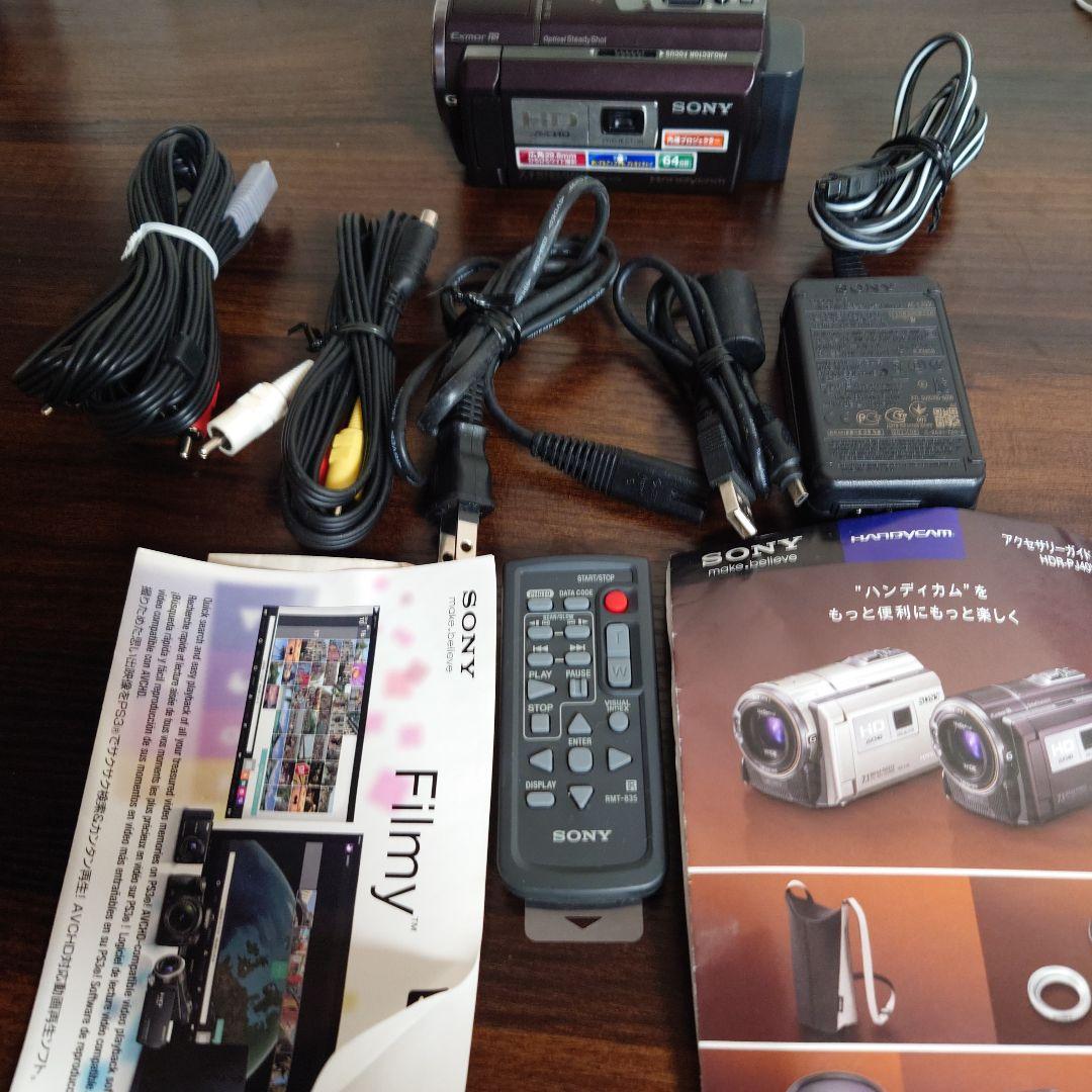 SONY HDR-PJ40V ビデオカメラ 動作確認済み