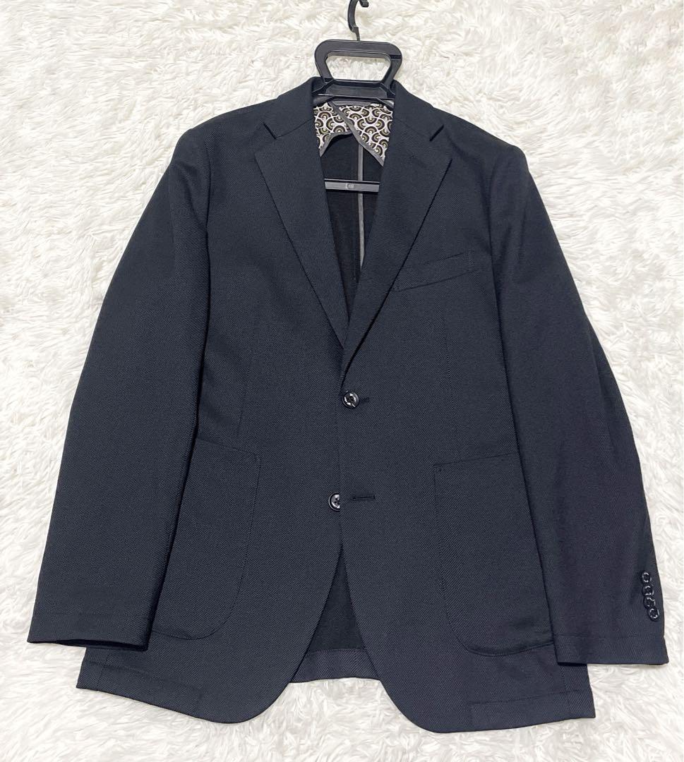 g-stage 吸湿発熱素材 ソフトサーモ ストレッチ スーツ　ネイビー　46