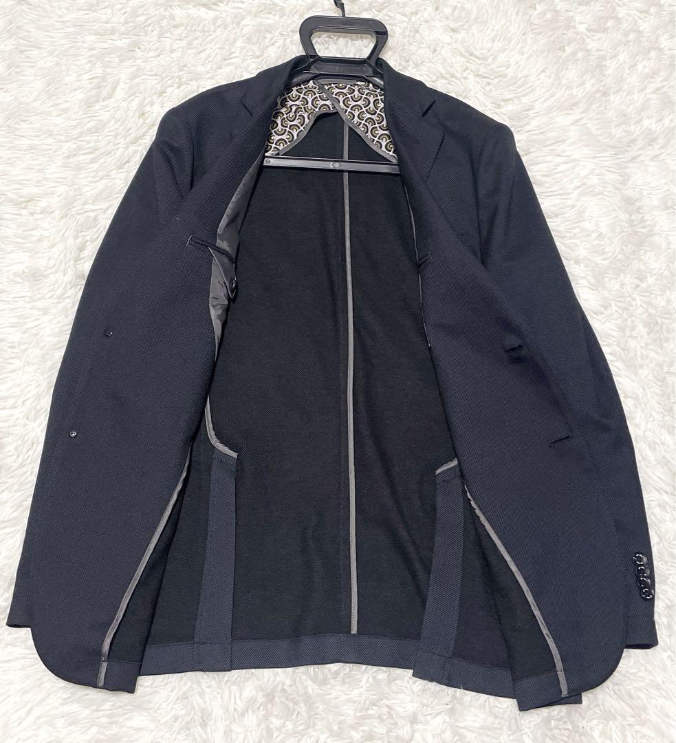 g-stage 吸湿発熱素材 ソフトサーモ ストレッチ スーツ　ネイビー　46