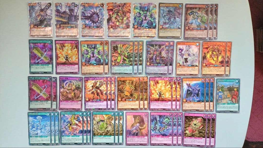 遊戯王 ラッシュデュエル 幻刃 幻壊 デッキパーツ 154枚