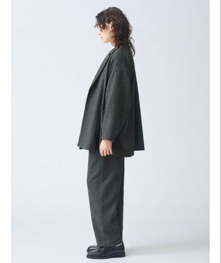 メリッサ　mizuiro ind テーラードジャケット チャコールグレー