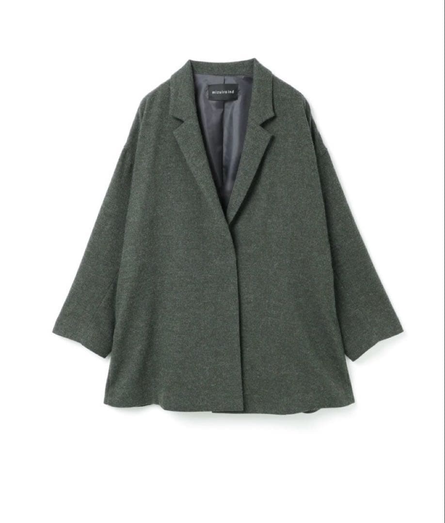 メリッサ　mizuiro ind テーラードジャケット チャコールグレー