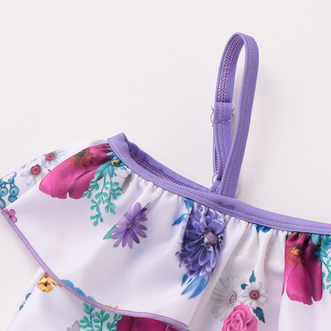 新品タグ付 130 アナスイミニ  セパレート水着 & ラッシュガード  セット