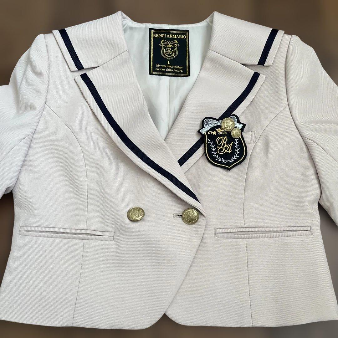 卒服レピピアルマリオ2025 セーラージャケットLサイズ4点セット
