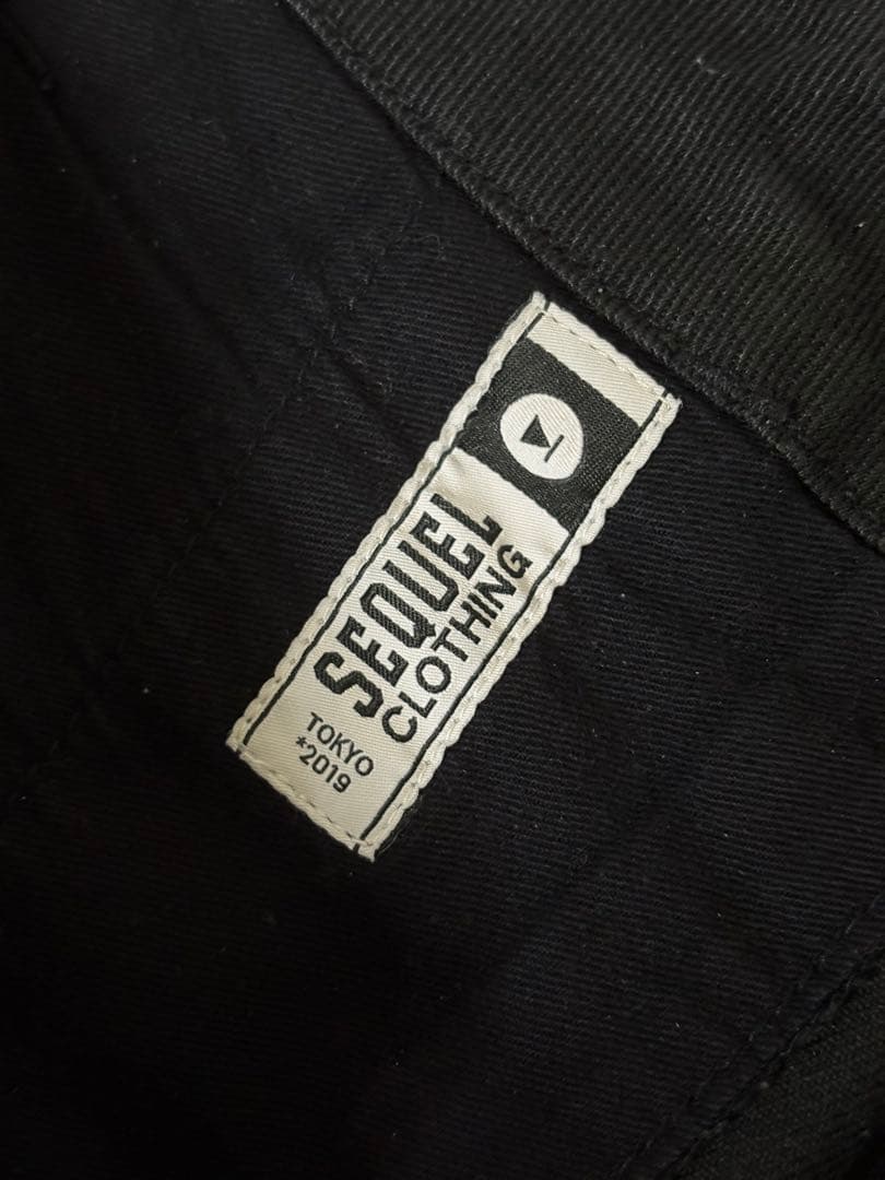 SEQUEL シークエル TYPE-XF チノパン 黒 s