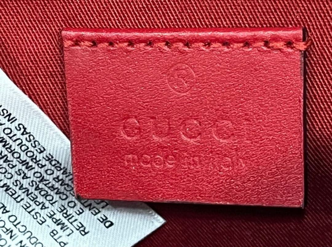 c856 新品　GUCCI GG ロゴ　チルドレンズ　スター　ウエストバッグ