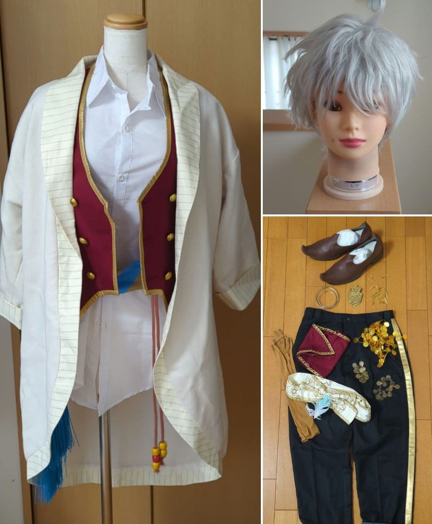 【くるくる製ウィッグ・靴付き】ツイステッドワンダーランド カリム・アルアジーム