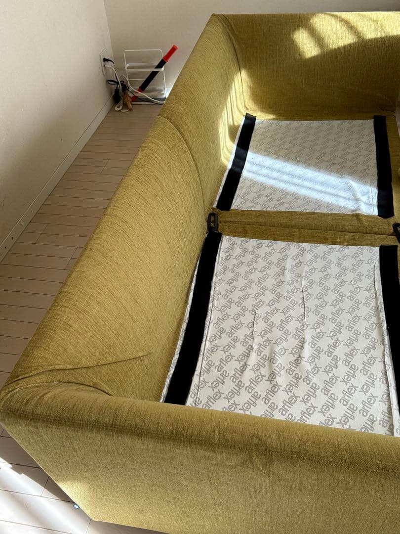 arflex / A・SOFAクッション、冬用カバー付き