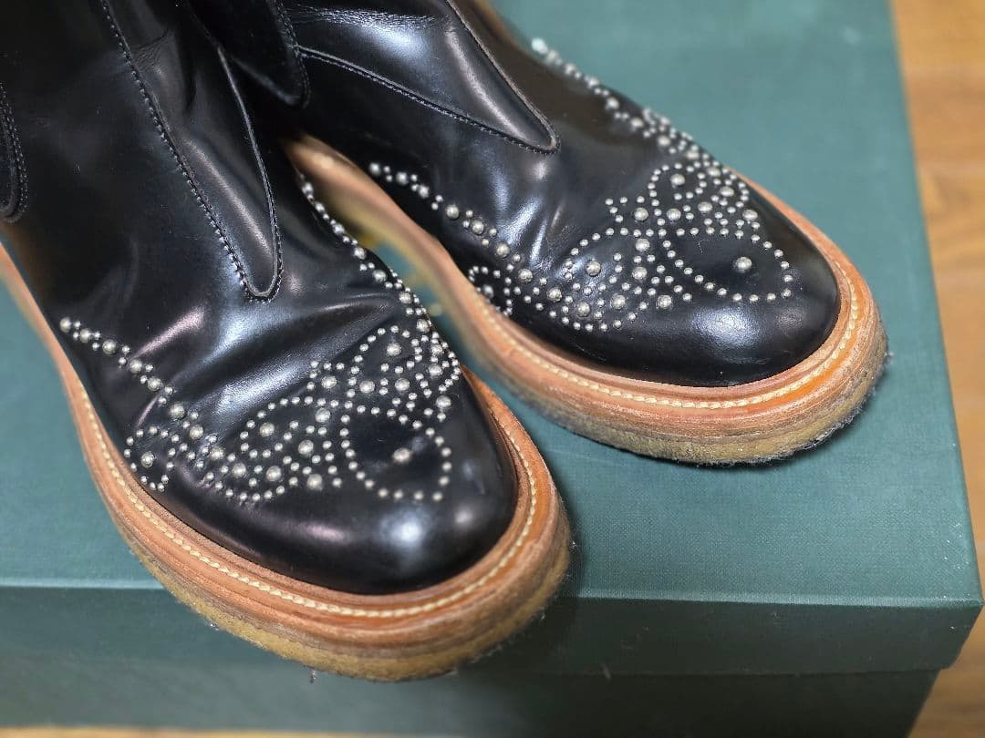 church'sスタッズチェルシーブーツ