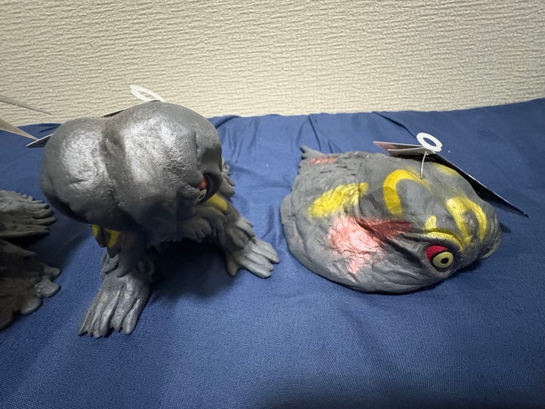 ヘドラソフビ 4種 飛行期〜生体 ゴジラストア限定