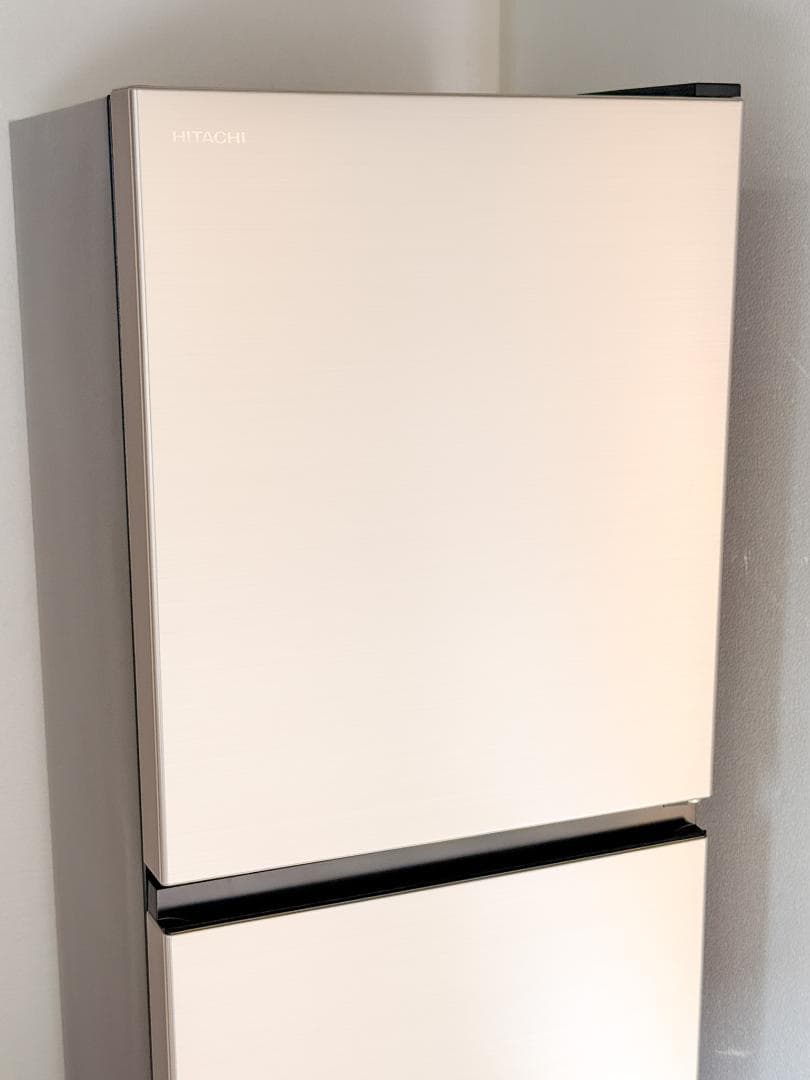 【保証付】日立 3ドア冷蔵庫 R-27V 265L 2024年製 省スペース設計