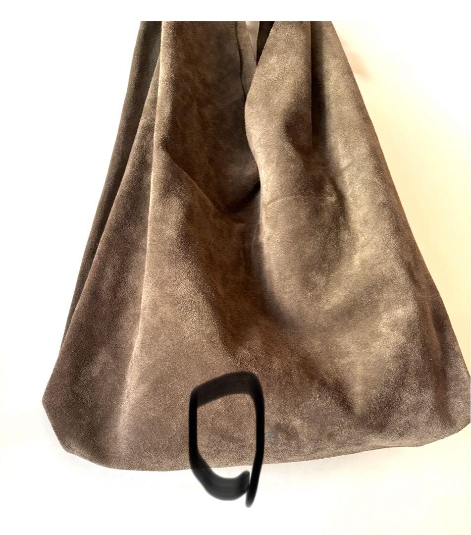 the row bindle bagスエードショルダーバック