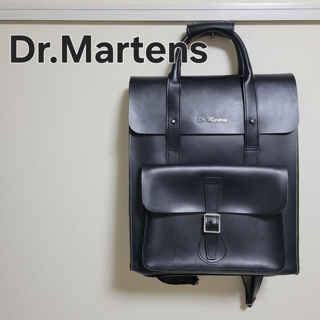 Dr.Martens ドクターマーチン レザー バックパック リュック ブラック