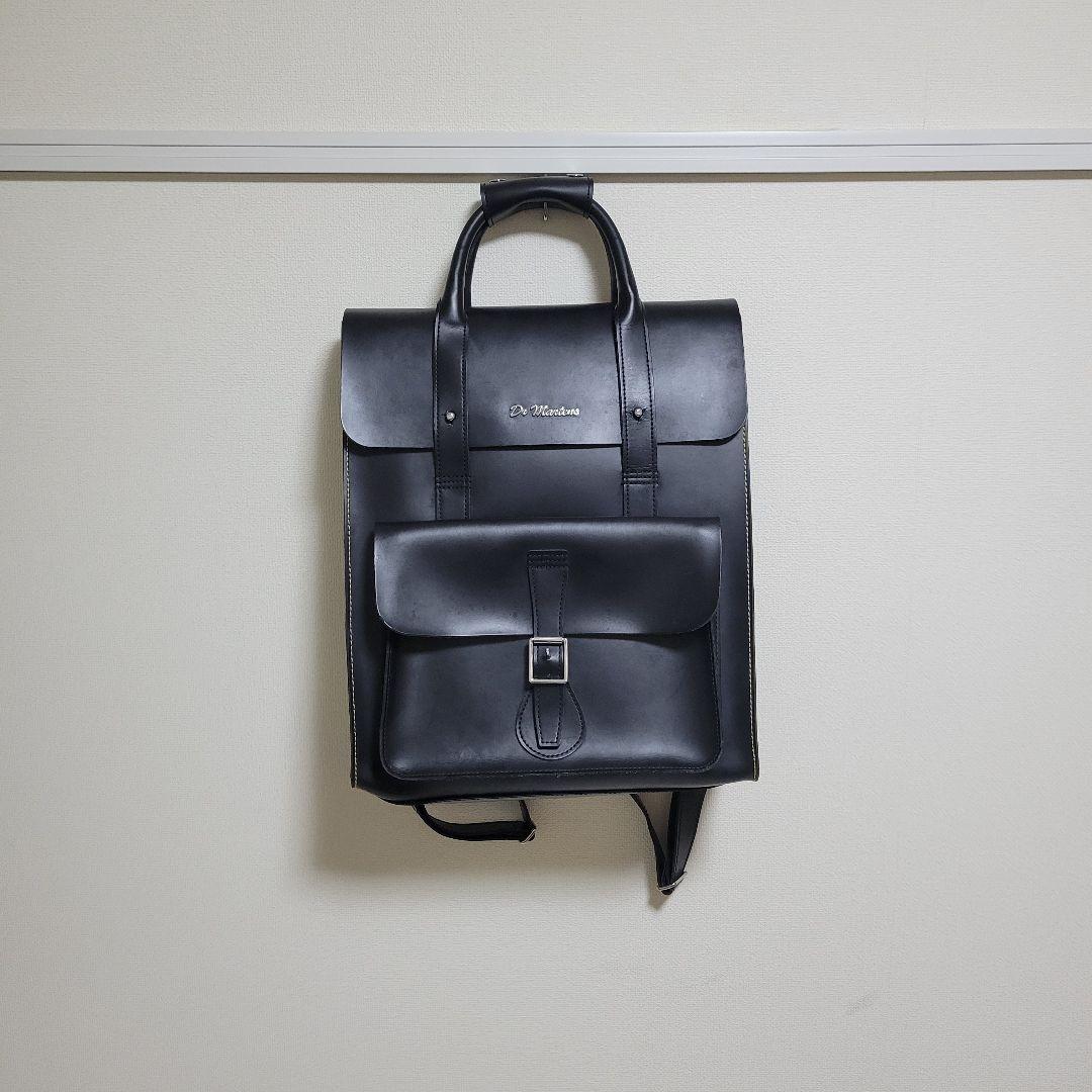 Dr.Martens ドクターマーチン レザー バックパック リュック ブラック
