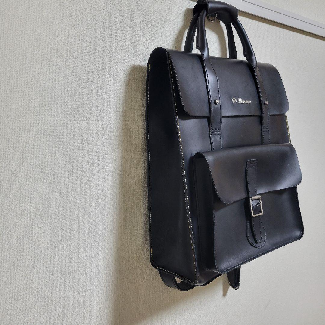 Dr.Martens ドクターマーチン レザー バックパック リュック ブラック