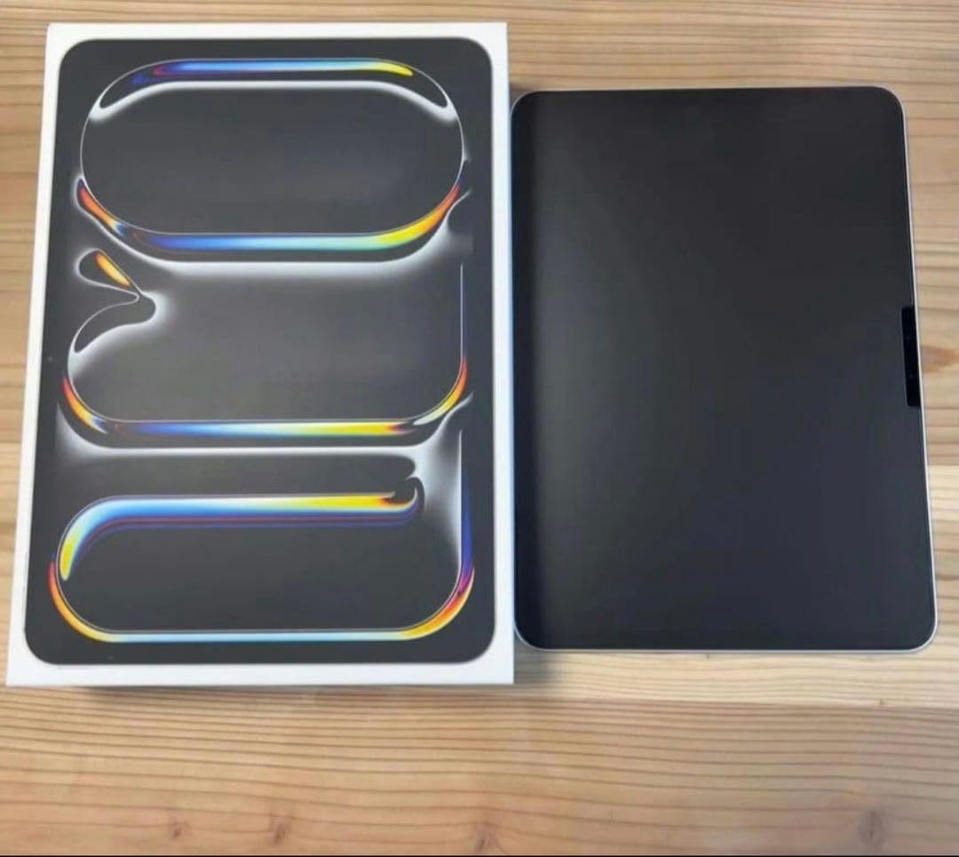 [美品] M4 iPadPro 11インチ Wi-Fiシルバー 2024年