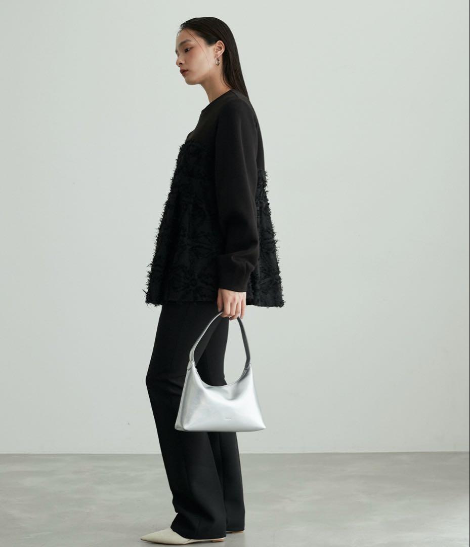 アダムエロペ・オケージョン・洗える・ジャカードビスチェコンビプルオーバー